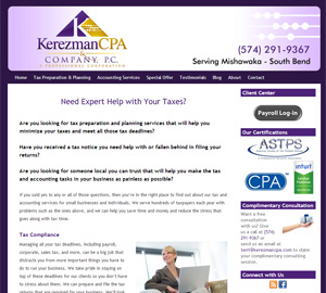 Kerezman CPA & Company, P.C., Accounting Website