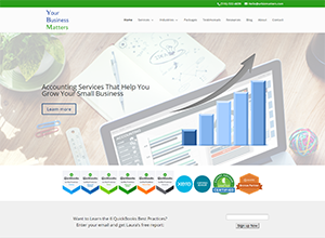 Your Business Matters, Inc. Website Screenshot
