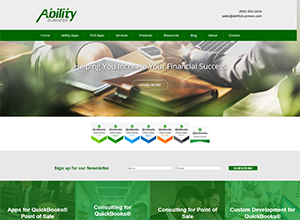 Ability Business Computing, Ltd Website Screenshot