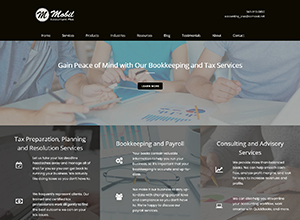 Mobil Accounting Plus Website Screenshot