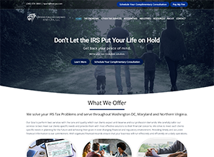HNR CPA, LLC Website Screenshot
